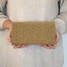 Me & Wilma Clutch Shiny golden brown  thumbnail