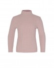 Vilje & Ve høyhalset genser rosa thumbnail