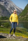 Scandinavian Explorer dunjakke lady gul med hette thumbnail