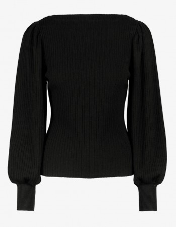 ella&il Jani merino sweater black 