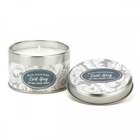 Michel Design Works Earl Grey Tin Travel Candle